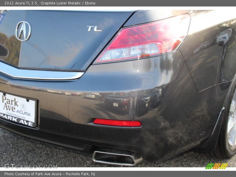 Graphite Luster Metallic / Ebony 2012 Acura TL 3.5