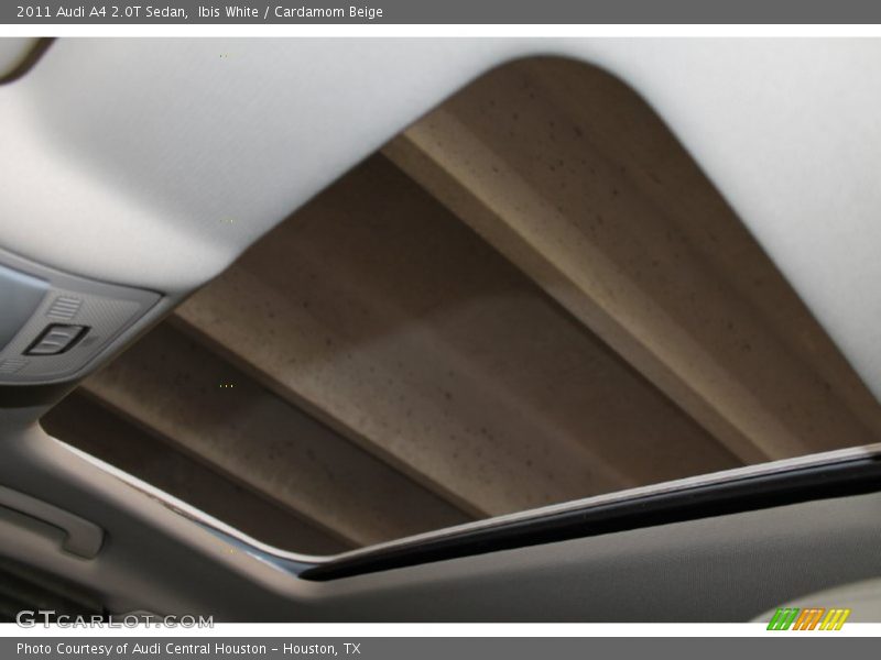 Ibis White / Cardamom Beige 2011 Audi A4 2.0T Sedan