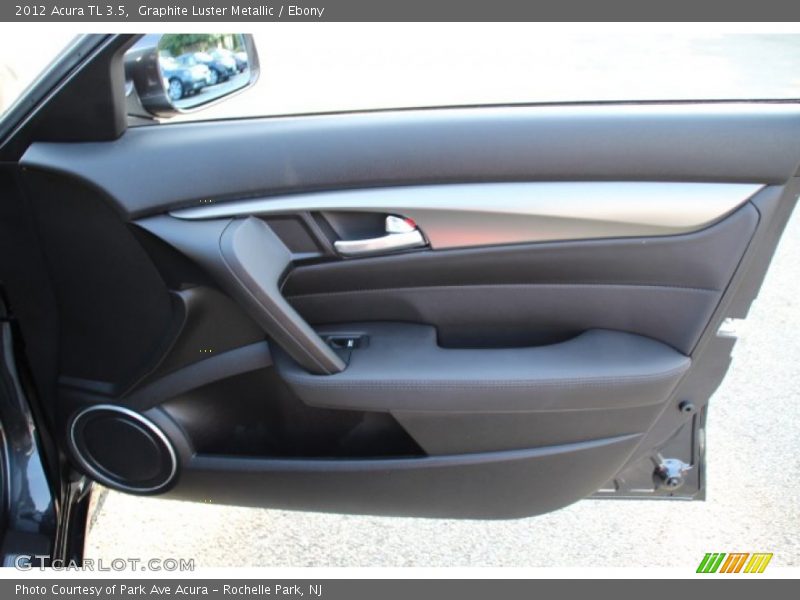 Graphite Luster Metallic / Ebony 2012 Acura TL 3.5