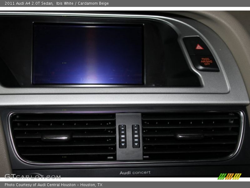 Ibis White / Cardamom Beige 2011 Audi A4 2.0T Sedan