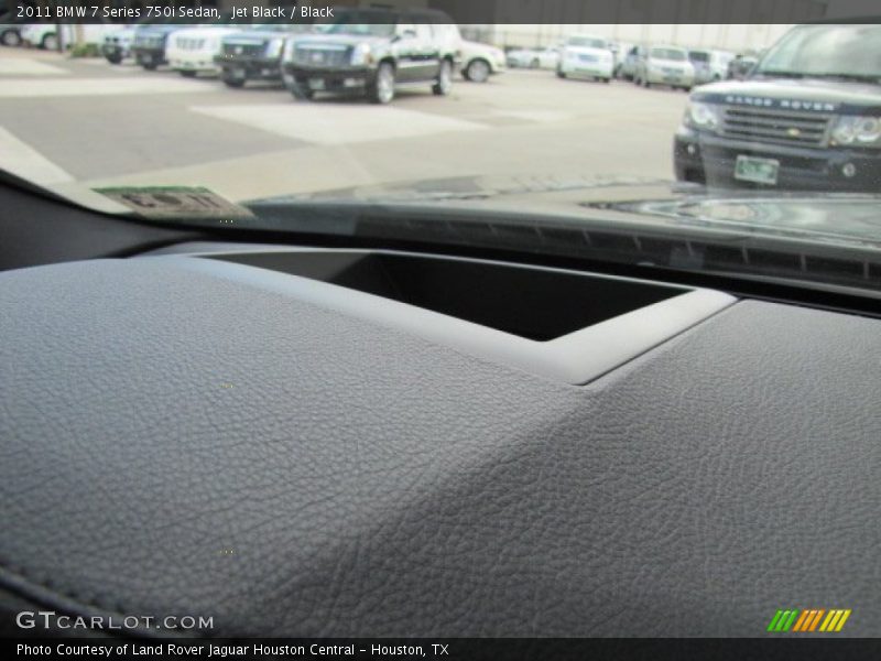 Jet Black / Black 2011 BMW 7 Series 750i Sedan