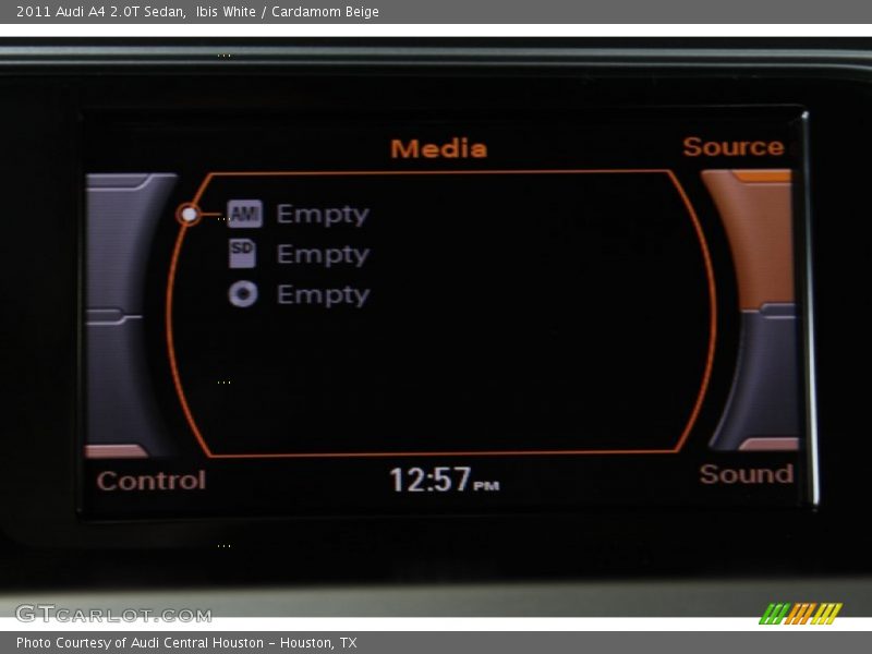 Ibis White / Cardamom Beige 2011 Audi A4 2.0T Sedan