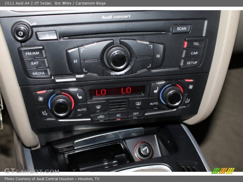 Ibis White / Cardamom Beige 2011 Audi A4 2.0T Sedan