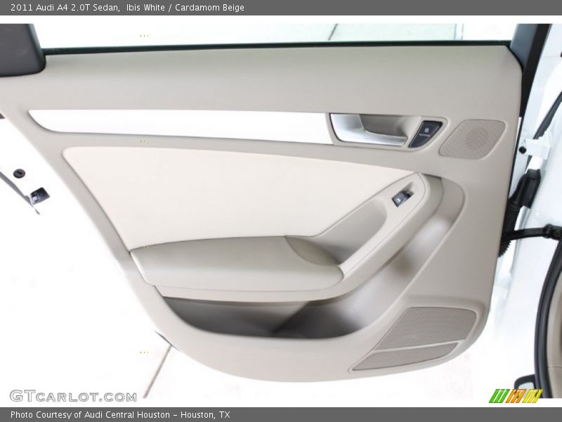 Ibis White / Cardamom Beige 2011 Audi A4 2.0T Sedan