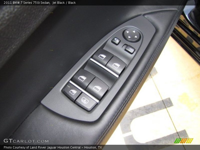 Jet Black / Black 2011 BMW 7 Series 750i Sedan