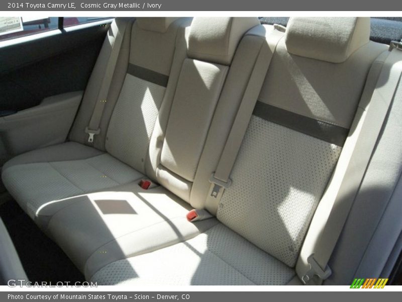 Cosmic Gray Metallic / Ivory 2014 Toyota Camry LE