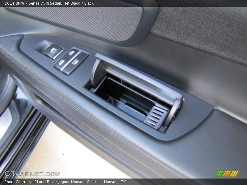 Jet Black / Black 2011 BMW 7 Series 750i Sedan