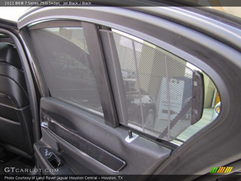 Jet Black / Black 2011 BMW 7 Series 750i Sedan