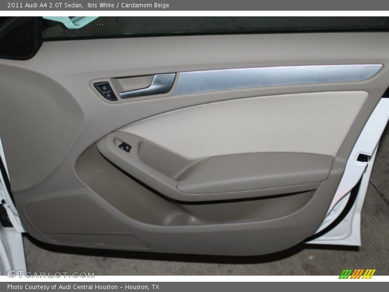 Ibis White / Cardamom Beige 2011 Audi A4 2.0T Sedan