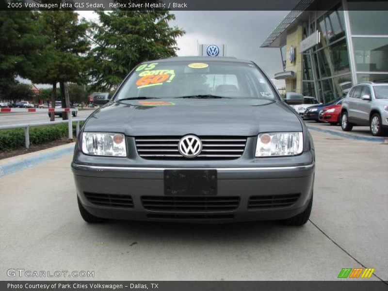 Reflex Silver Metallic / Black 2005 Volkswagen Jetta GLS Sedan