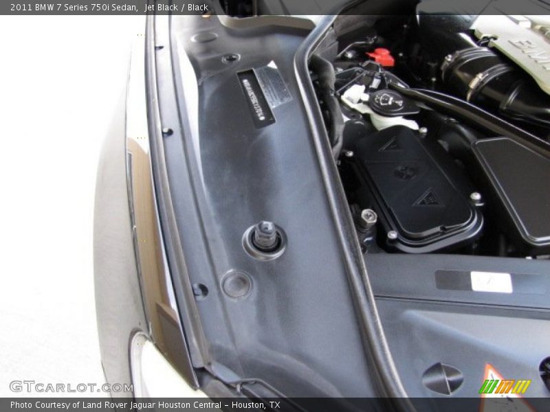 Jet Black / Black 2011 BMW 7 Series 750i Sedan