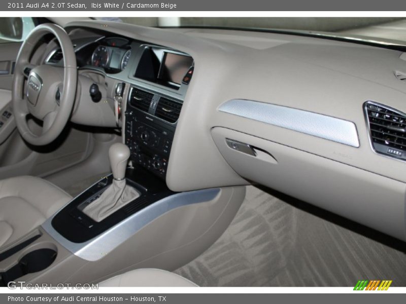 Ibis White / Cardamom Beige 2011 Audi A4 2.0T Sedan