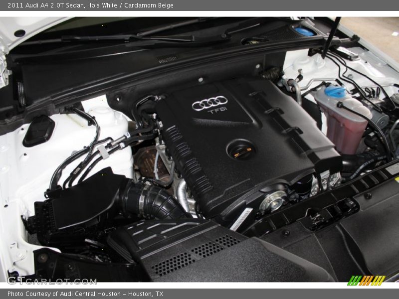 Ibis White / Cardamom Beige 2011 Audi A4 2.0T Sedan