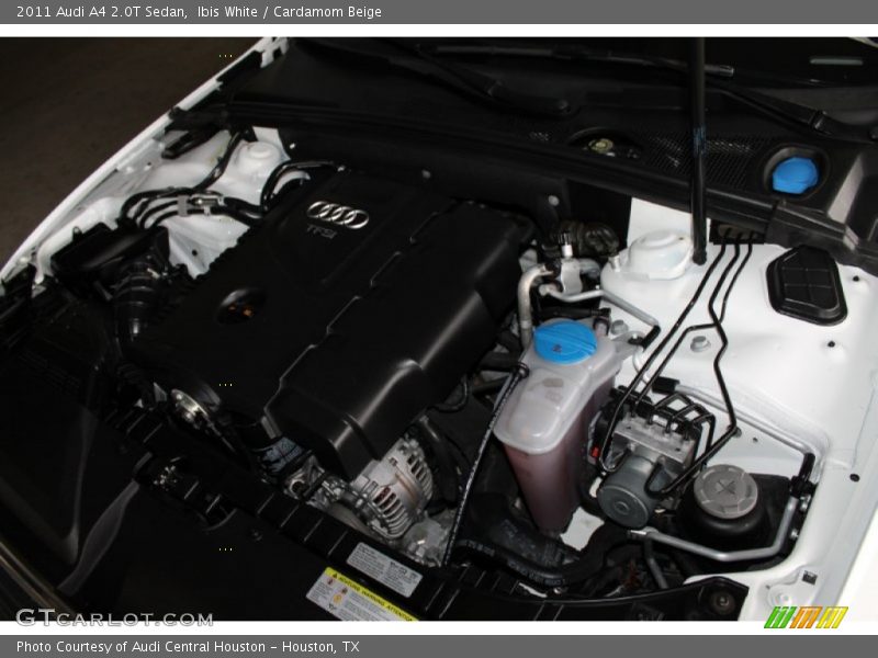 Ibis White / Cardamom Beige 2011 Audi A4 2.0T Sedan