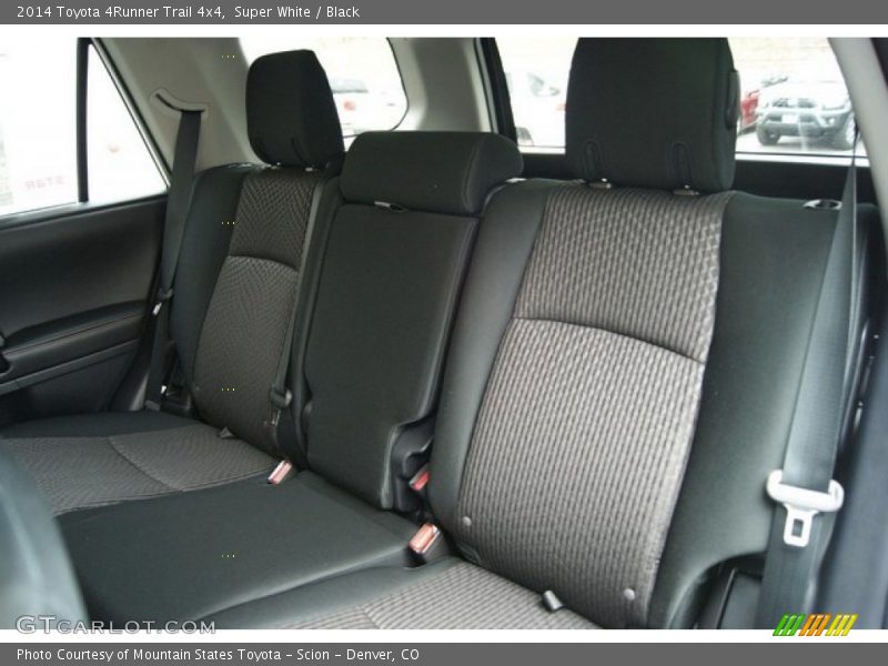 Rear Seat of 2014 4Runner Trail 4x4