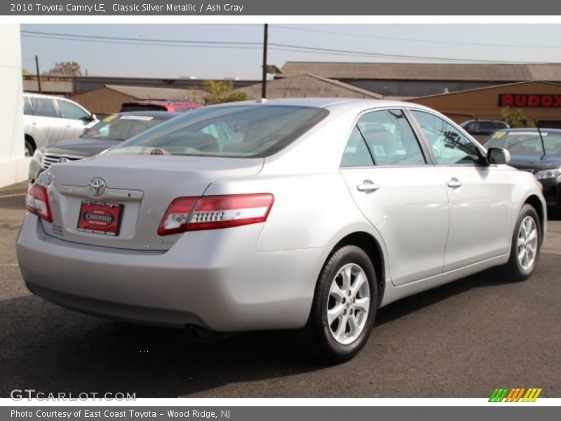 Classic Silver Metallic / Ash Gray 2010 Toyota Camry LE