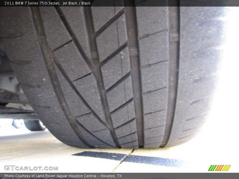 Jet Black / Black 2011 BMW 7 Series 750i Sedan