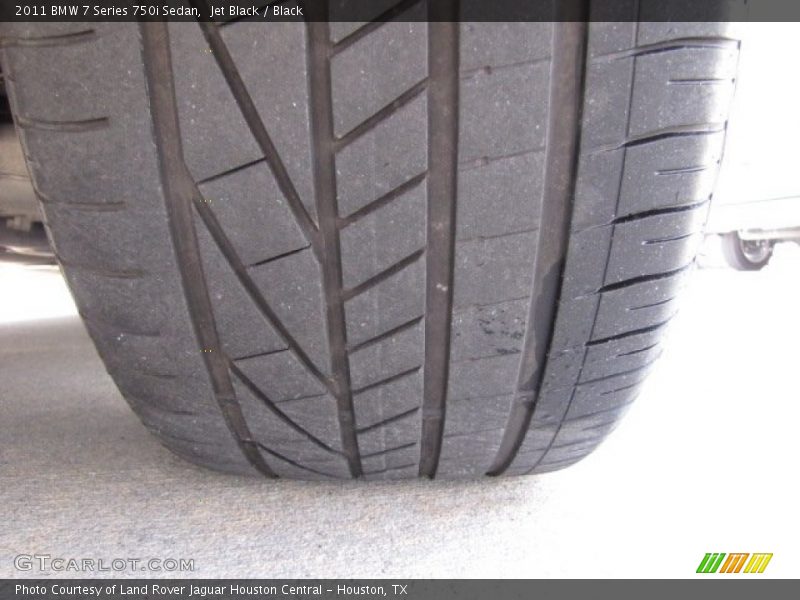 Jet Black / Black 2011 BMW 7 Series 750i Sedan