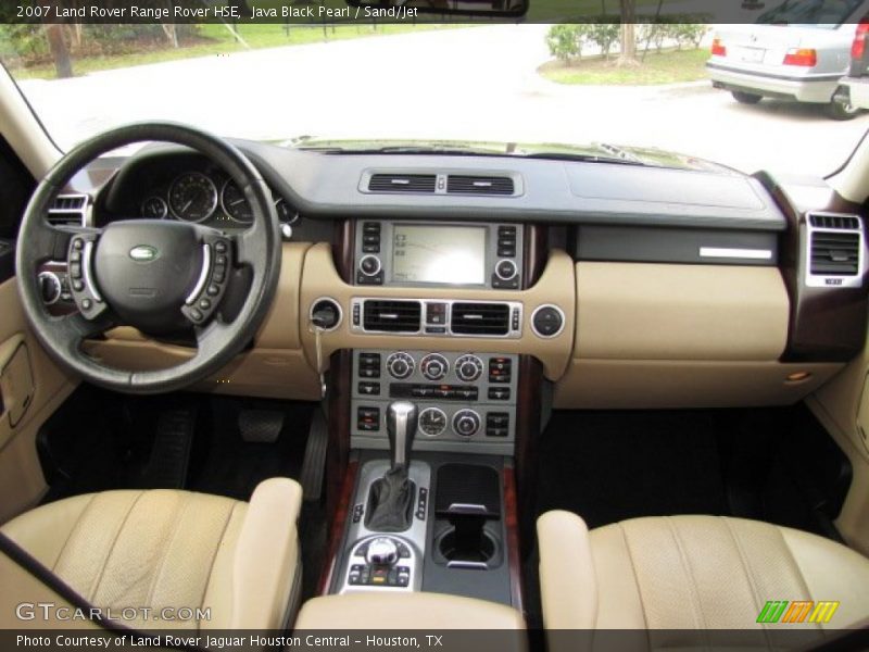 Java Black Pearl / Sand/Jet 2007 Land Rover Range Rover HSE