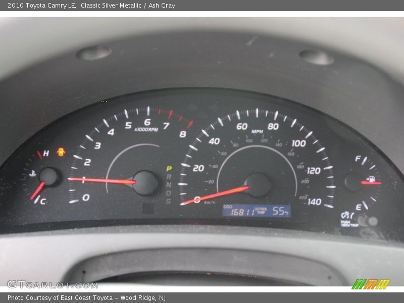 Classic Silver Metallic / Ash Gray 2010 Toyota Camry LE
