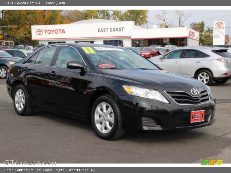 Black / Ash 2011 Toyota Camry LE