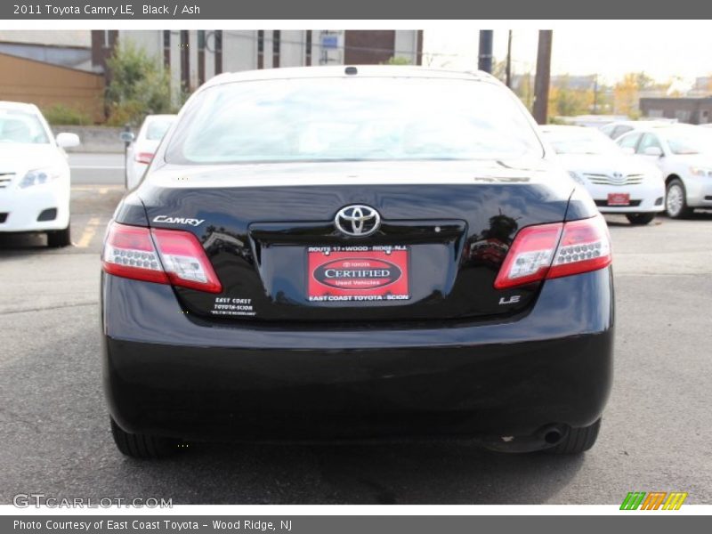 Black / Ash 2011 Toyota Camry LE