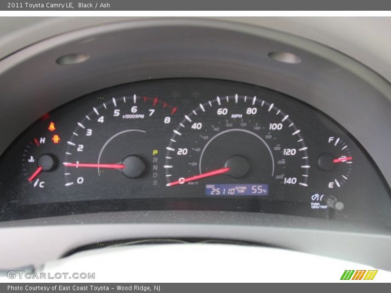 Black / Ash 2011 Toyota Camry LE