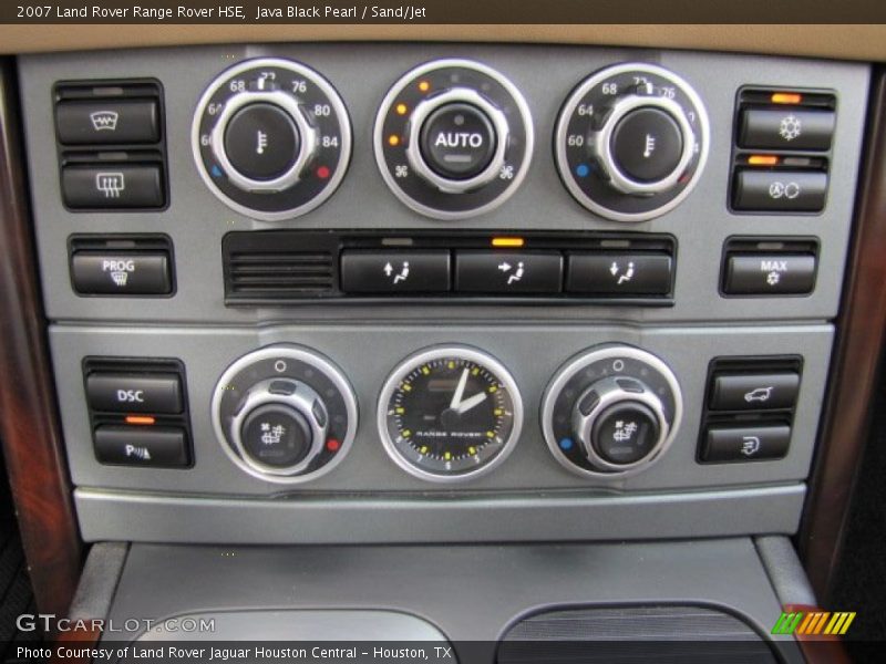 Java Black Pearl / Sand/Jet 2007 Land Rover Range Rover HSE