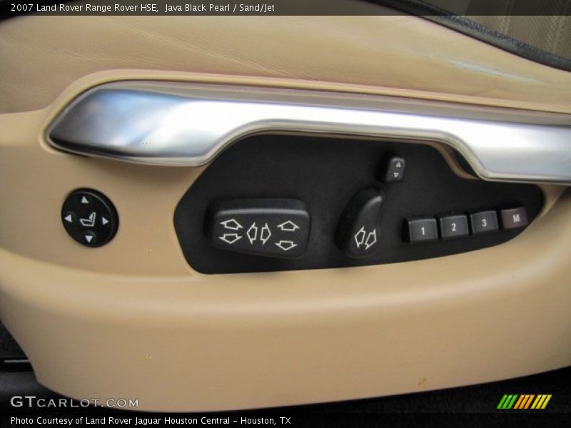 Java Black Pearl / Sand/Jet 2007 Land Rover Range Rover HSE