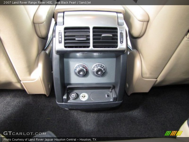 Java Black Pearl / Sand/Jet 2007 Land Rover Range Rover HSE