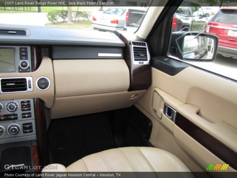 Java Black Pearl / Sand/Jet 2007 Land Rover Range Rover HSE