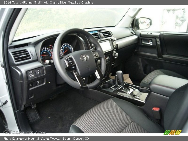 Classic Silver Metallic / Graphite 2014 Toyota 4Runner Trail 4x4