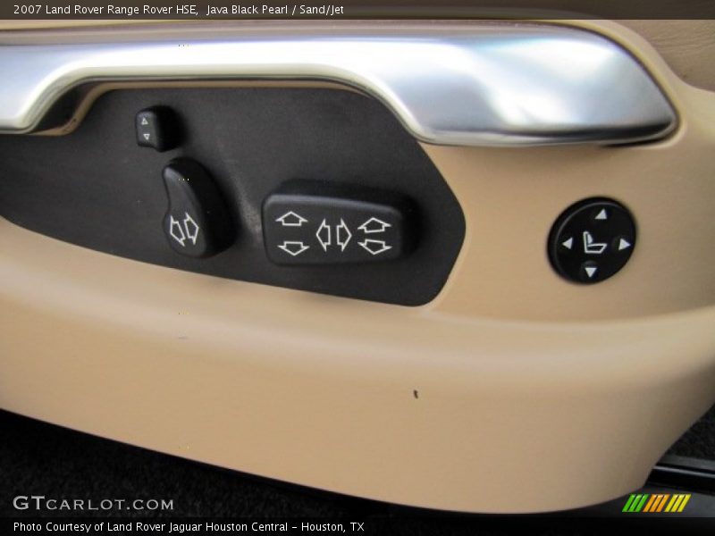 Java Black Pearl / Sand/Jet 2007 Land Rover Range Rover HSE