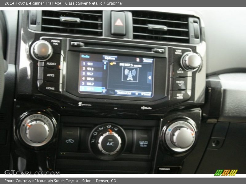 Classic Silver Metallic / Graphite 2014 Toyota 4Runner Trail 4x4