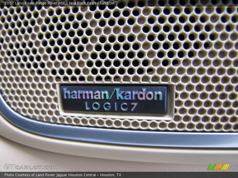 Java Black Pearl / Sand/Jet 2007 Land Rover Range Rover HSE