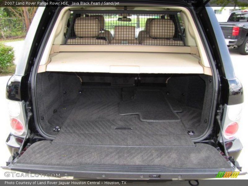 Java Black Pearl / Sand/Jet 2007 Land Rover Range Rover HSE