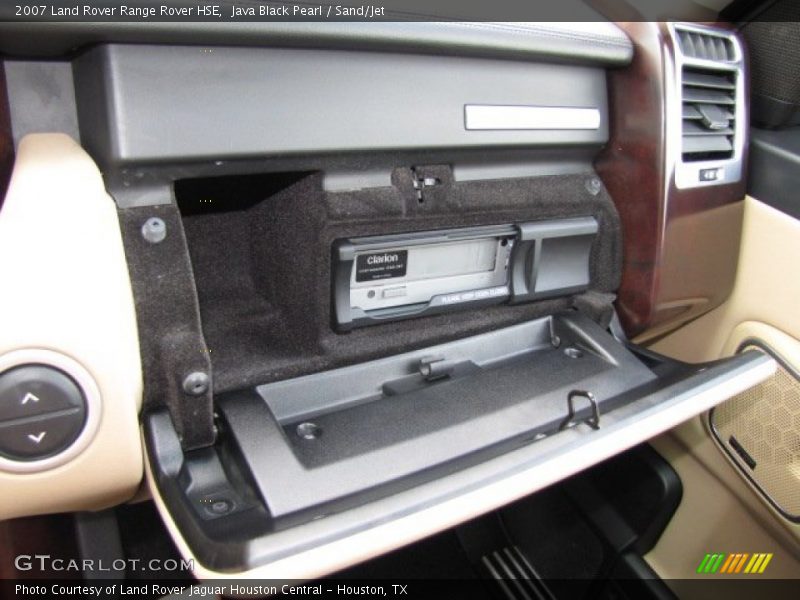 Java Black Pearl / Sand/Jet 2007 Land Rover Range Rover HSE