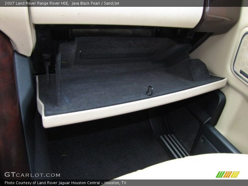 Java Black Pearl / Sand/Jet 2007 Land Rover Range Rover HSE