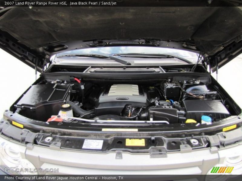 Java Black Pearl / Sand/Jet 2007 Land Rover Range Rover HSE