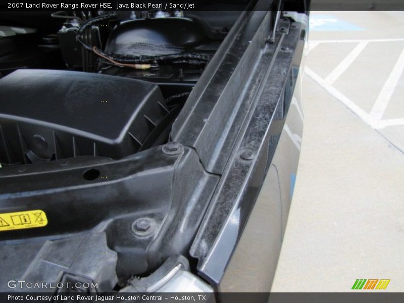 Java Black Pearl / Sand/Jet 2007 Land Rover Range Rover HSE