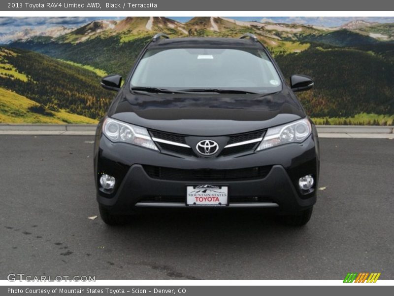 Black / Terracotta 2013 Toyota RAV4 Limited AWD