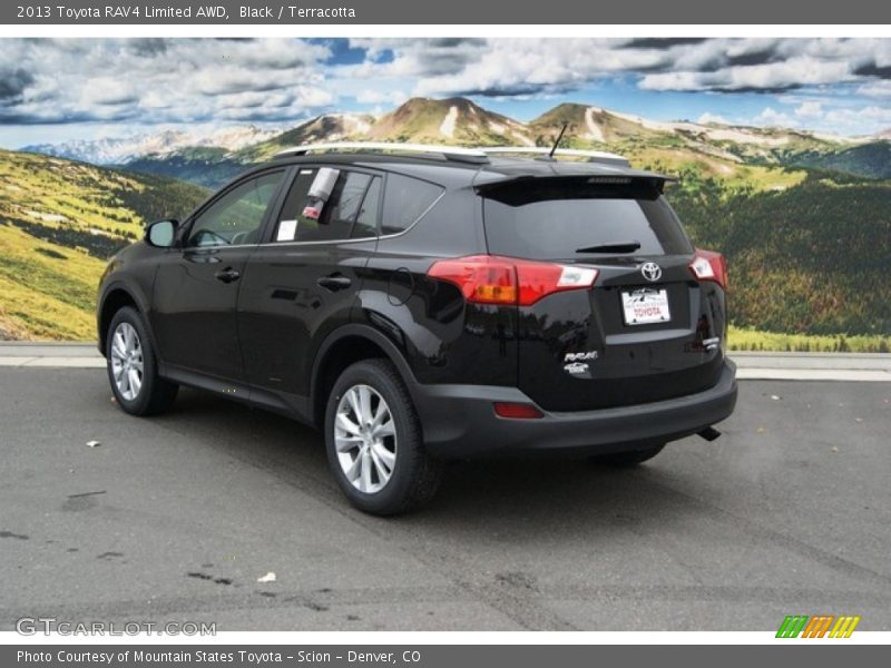 Black / Terracotta 2013 Toyota RAV4 Limited AWD