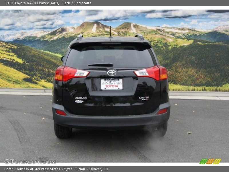 Black / Terracotta 2013 Toyota RAV4 Limited AWD