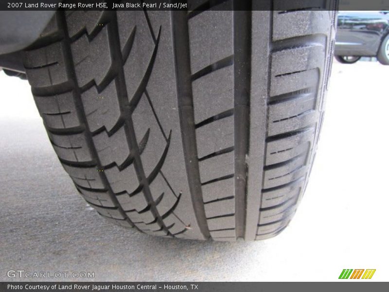 Java Black Pearl / Sand/Jet 2007 Land Rover Range Rover HSE
