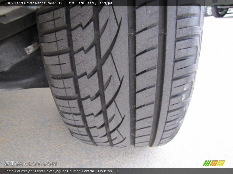 Java Black Pearl / Sand/Jet 2007 Land Rover Range Rover HSE