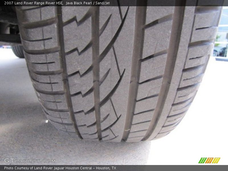 Java Black Pearl / Sand/Jet 2007 Land Rover Range Rover HSE