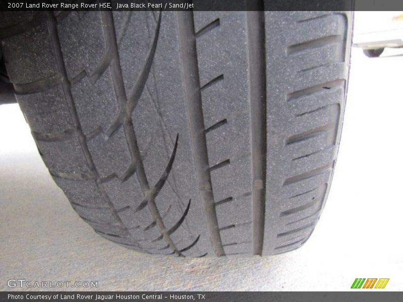 Java Black Pearl / Sand/Jet 2007 Land Rover Range Rover HSE