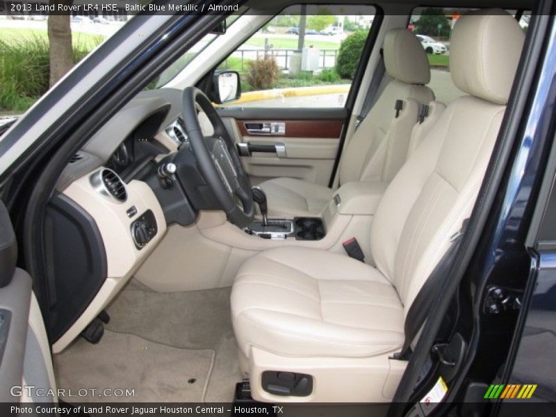 Front Seat of 2013 LR4 HSE