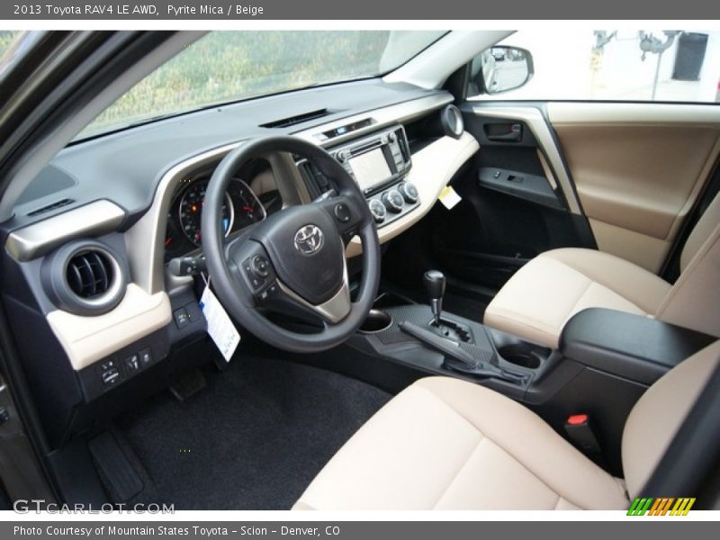 Pyrite Mica / Beige 2013 Toyota RAV4 LE AWD