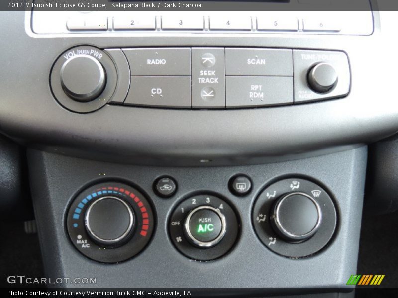 Kalapana Black / Dark Charcoal 2012 Mitsubishi Eclipse GS Coupe